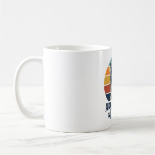 Australian Cattle Dog Vater Vintage Sonnenuntergan Kaffeetasse