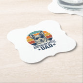 Australian Cattle Dog Vater Vintage Sonnenuntergan Untersetzer (angewinkelt)