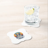 Australian Cattle Dog Vater Vintage Sonnenuntergan Untersetzer (Vor Ort)