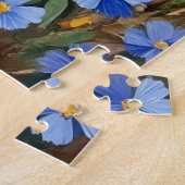 Australian Cattle Dog Wildflower-Feld-Kunst Puzzle (Seite)