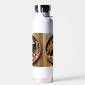 "Australian Dingo: A Nature's Print" Trinkflasche (Links)