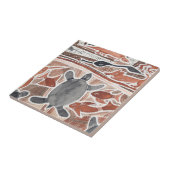Australian Dreams Mythals Animals Turtle Tile Fliese (Seite)