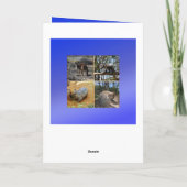 Australian Emu And Koala, Birthday Karte (Rückseite)