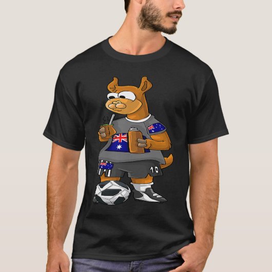 Australian Fan Lama T-Shirt (Vorderseite)