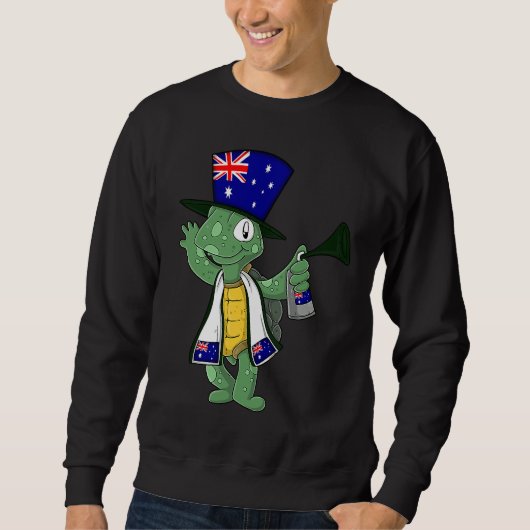 Australian Fan Tortoise Sweatshirt (Vorderseite)