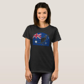 Australian Flag Kangaroo Australia Tee (Vorne ganz)