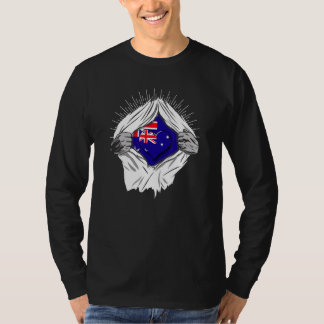 Australian Flags Home of Australia T-Shirt