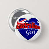 Australian Girl Button (Vorne & Hinten)