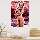 Australian Girl Poster (Küche)