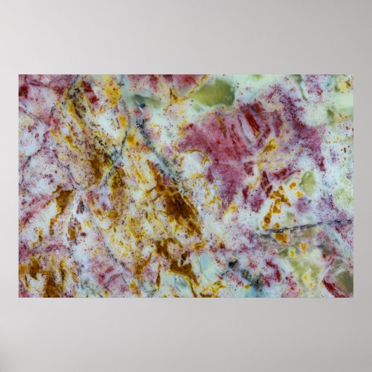 Australian Green Opalite Slab Poster (Vorne)