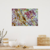 Australian Green Opalite Slab Poster (Küche)