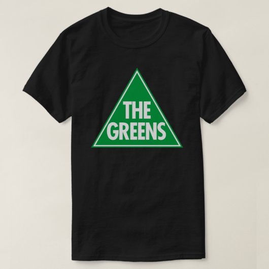 Australian Greens Party Sticker T-Shirt (Design vorne)