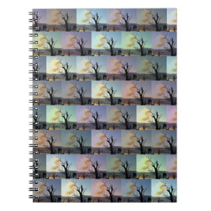 Australian Gum Tree Abstrakt Art, Notizblock