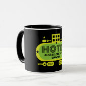 Australian Hotel Quarantine Gifts | Überleben Tasse (Vorderseite Links)