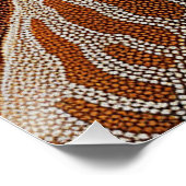 Australian Iguana Lizard Wildlife Scene Poster (Ecke)