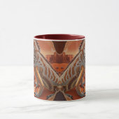 Australian Iguana Lizard Wildlife Scene Tasse (Zentrum)