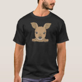 Australian Kangaroo Baby In Bag Animal Children T-Shirt (Vorderseite)