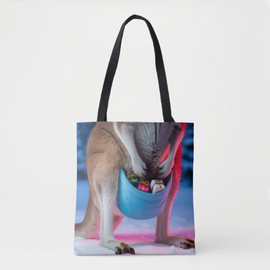 Australian Kangaroo Pouch Christmas Holiday Gifts Tasche (Vorderseite)