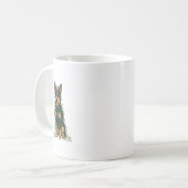 Australian Kele Christmas I'm Fine Everything Is F Kaffeetasse (Vorderseite Links)