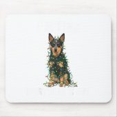 Australian Kele Christmas I'm Fine Everything Is F Mousepad (Vorne)