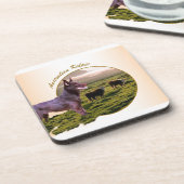 Australian Kelpie Art Gifts Untersetzer (Linke Seite)