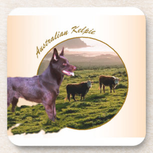 Australian Kelpie Art Gifts Untersetzer