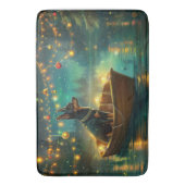 Australian Kelpie Christmas Festive Voyage Badematte (Vorderseite Vertikal)