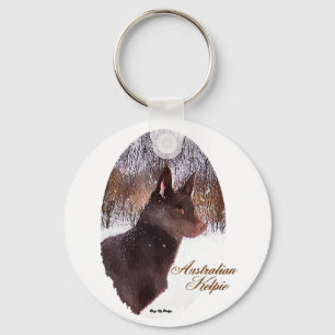 Australian Kelpie Christmas Geschenke Schlüsselanhänger