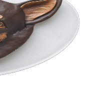 Australian Kelpie Dog 3D Inspiriert Schneidebrett (Ecke)