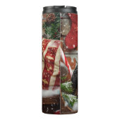 Australian Kelpie Dog Christmas Festive Thermosbecher (Rückseite)