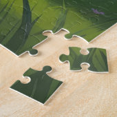 Australian Kelpie Dog Spring Flowers Malerei Puzzle (Seite)