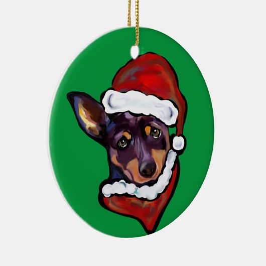 AUSTRALIAN KELPIE KERAMIK ORNAMENT (Rechts)