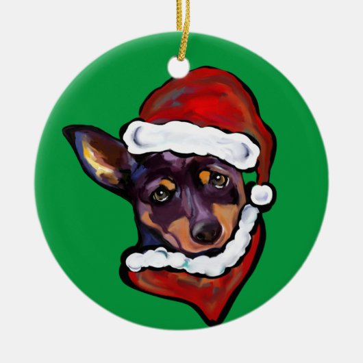 AUSTRALIAN KELPIE KERAMIK ORNAMENT (Vorne)