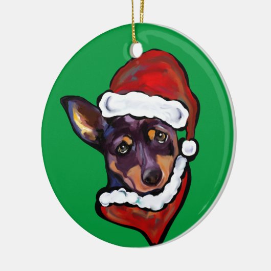 AUSTRALIAN KELPIE KERAMIK ORNAMENT (Links)