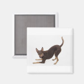 Australian Kelpie Magnet (Vorderseite/Rückseite)
