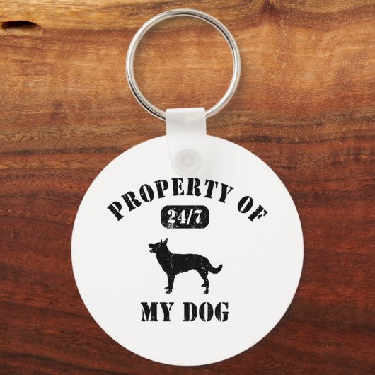 Australian Kelpie Schlüsselanhänger (Vorderseite)