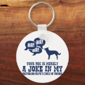 Australian Kelpie Schlüsselanhänger (Vorderseite)