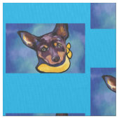 AUSTRALIAN KELPIE STOFF (Nahaufnahme)