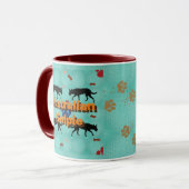Australian Kelpie Tasse (Vorderseite Links)
