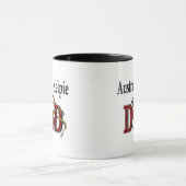 Australian Kelpie Vater Tasse (Zentrum)