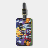 Australian Kelpies Dogs Pumpkin Halloween Funny Gepäckanhänger (Vorderseite vertikal)