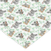 Australian Koala Bear Eukalyptus Tree Niedlich Tischdecke (Schrägansicht)