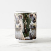 Australian Koala Bear White Wedding, Kaffeetasse (Mittel)