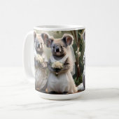 Australian Koala Bear White Wedding, Kaffeetasse (Vorderseite Links)