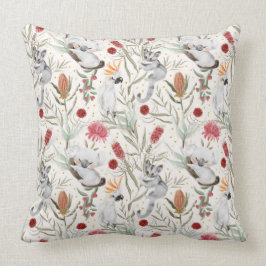 Australian Koala Cockatoos Proteas Naturemuster Kissen