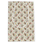 Australian Koalas, Kookaburras and Native Flora Mittlere Geschenktüte (Vorderseite)