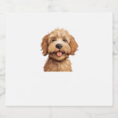 Australian Labradoodle Schaumweinetikett (Einzelnes Label)