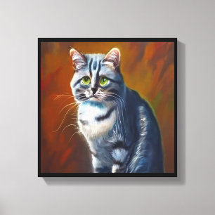 Australian Mist Cat Leinwanddruck