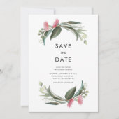 Australian Native Gum Blossom Save the Date (Vorderseite)