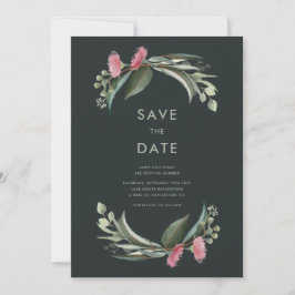 Australian Native Gum Blossom Save the Date